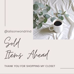 Sold Items Ahead! 🛑💕🛍